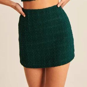 Brand New! Abercrombie & Fitch Tweed Mini SKORT